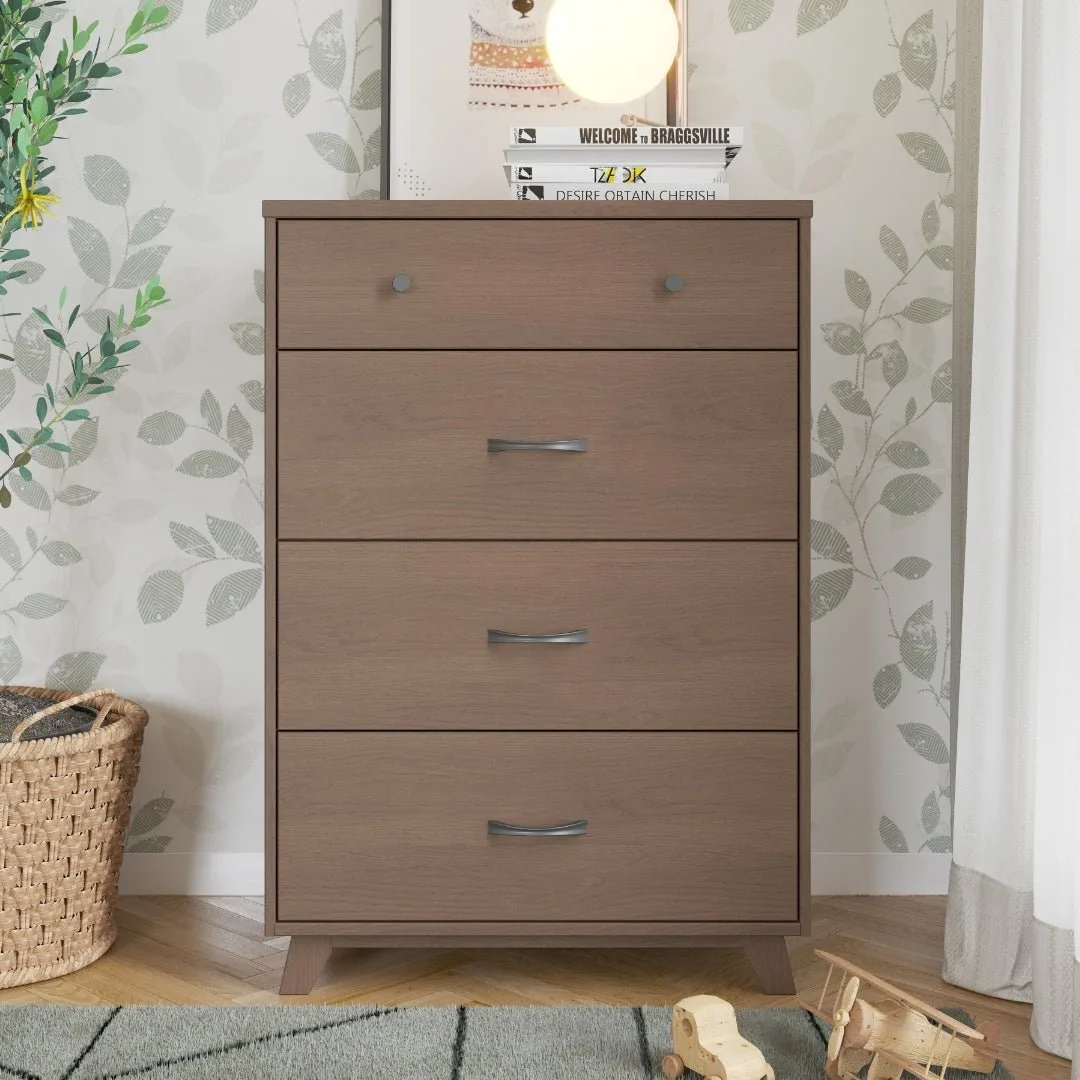 Soho 4 Drawer Chest, Dusty Heather