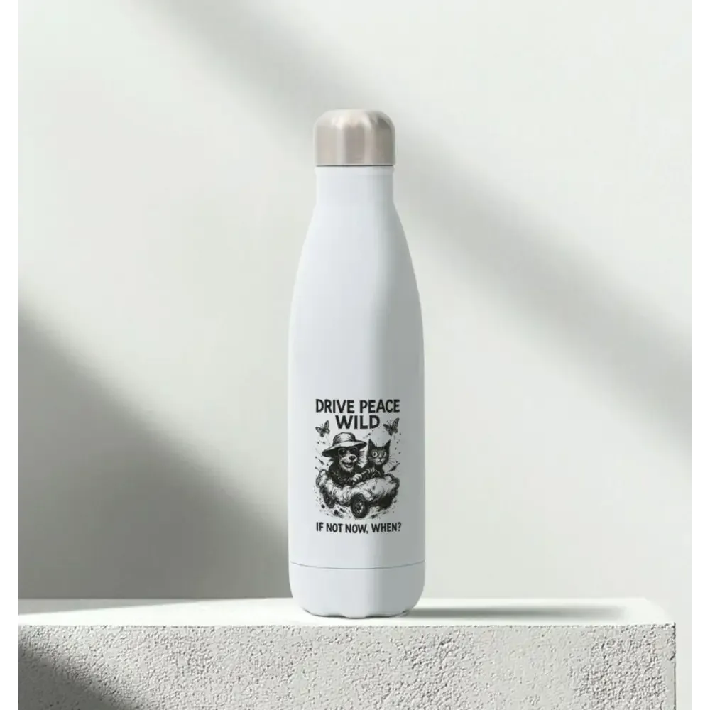 Drive Peace Wild Stainless Steel Bottle