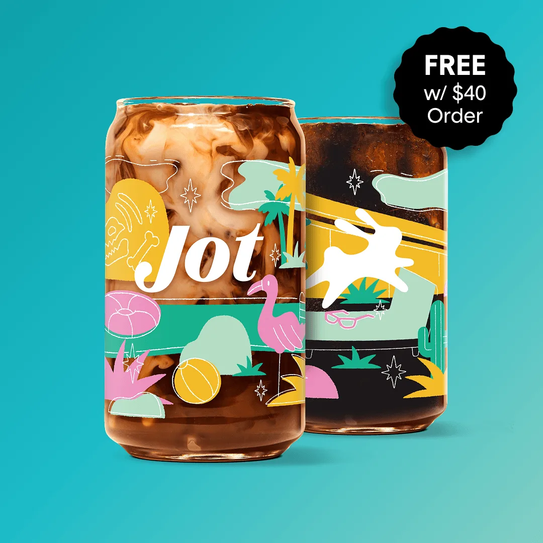 Iced Coffee Glass Set – Summer 2026