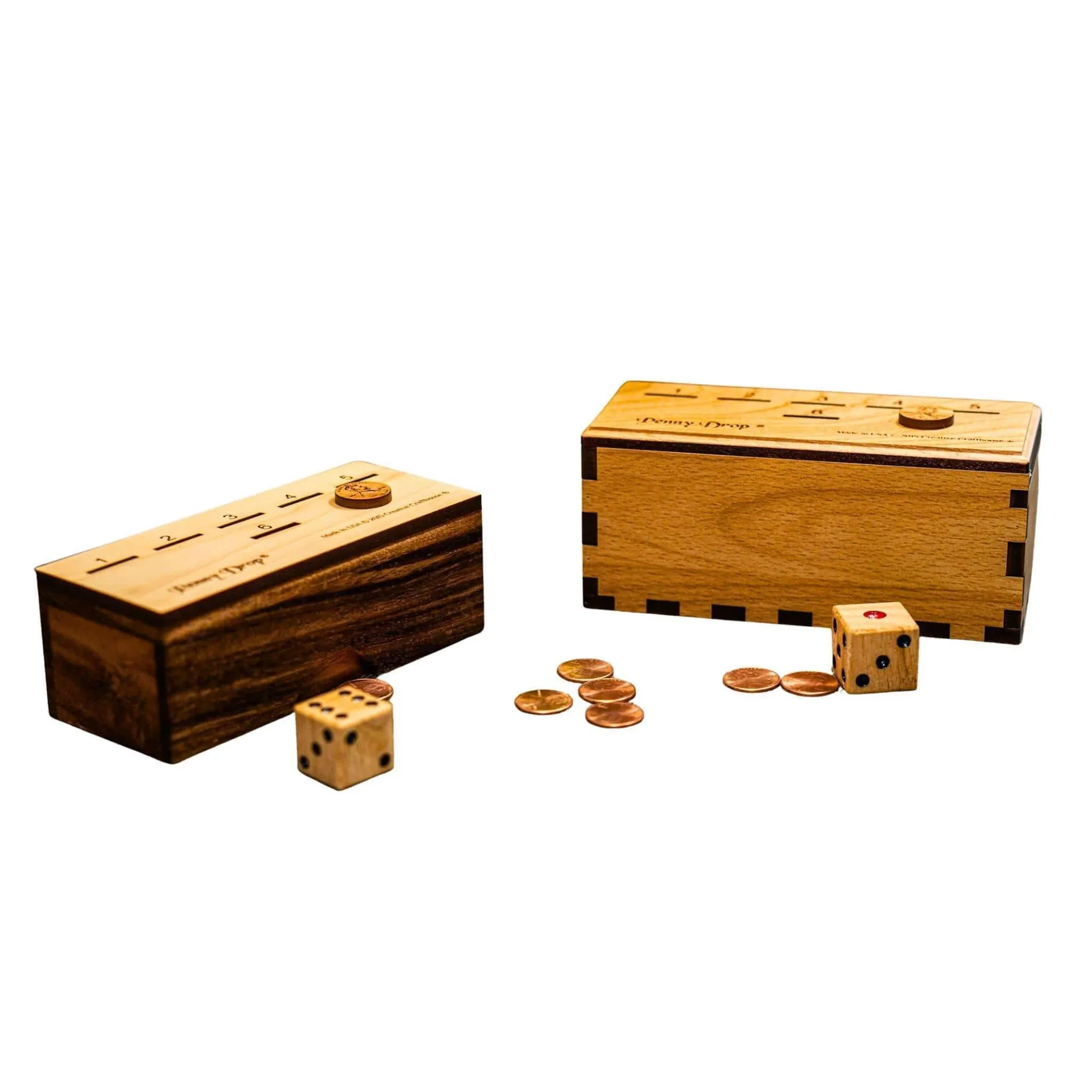 Authentic Penny Drop Game Gift Set | Personalizable Holiday Gift for All Ages