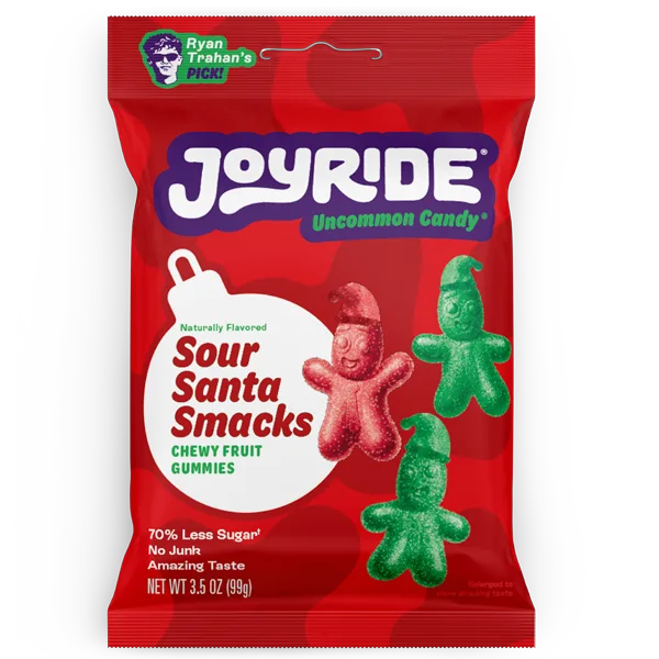 JOYRIDE Sour Santa Smacks 10-Pack: ตรวจสอบมูลค่าการซื้อจำนวนมาก