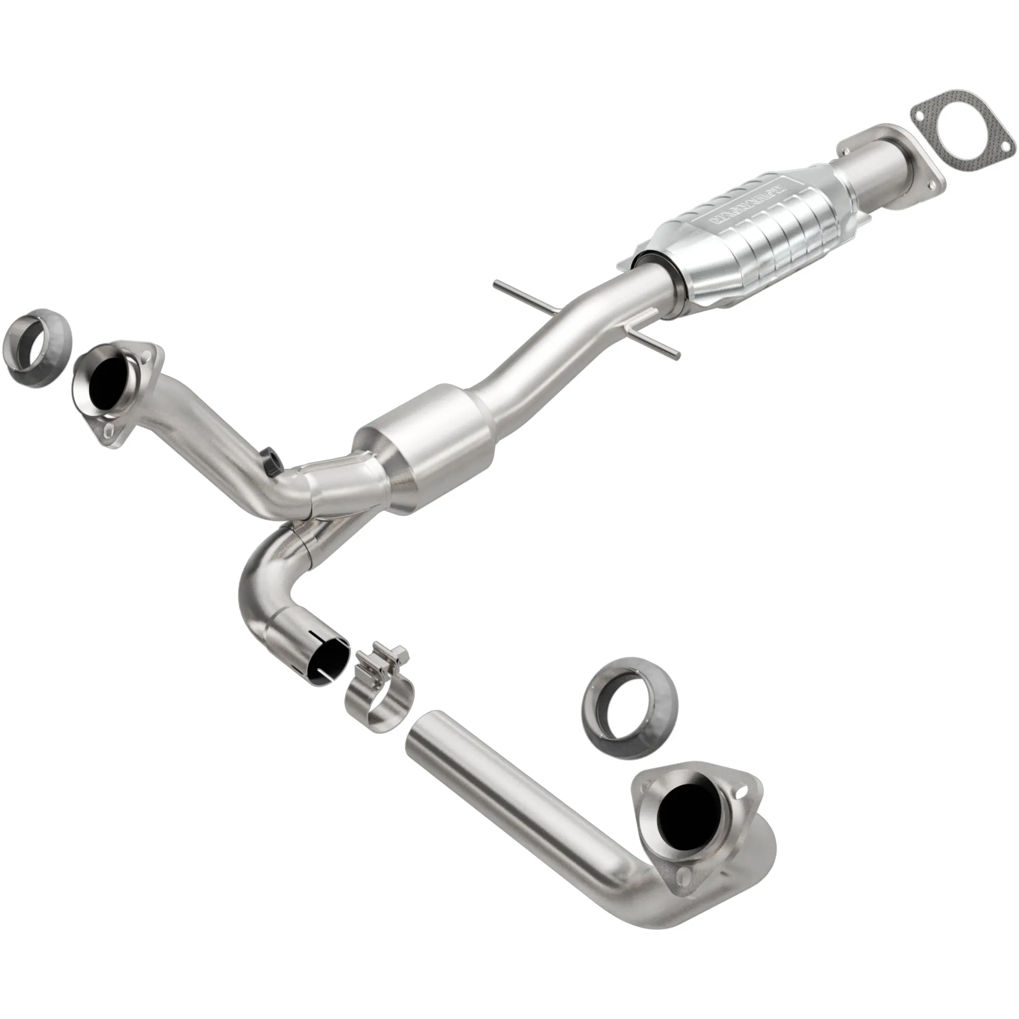 MagnaFlow 2000-2003 Chevrolet S10 4.3L / 2000-2003 GMC Sonoma 4.3L HM Grade Federal / EPA Compliant Direct-Fit Catalytic Converter 23717