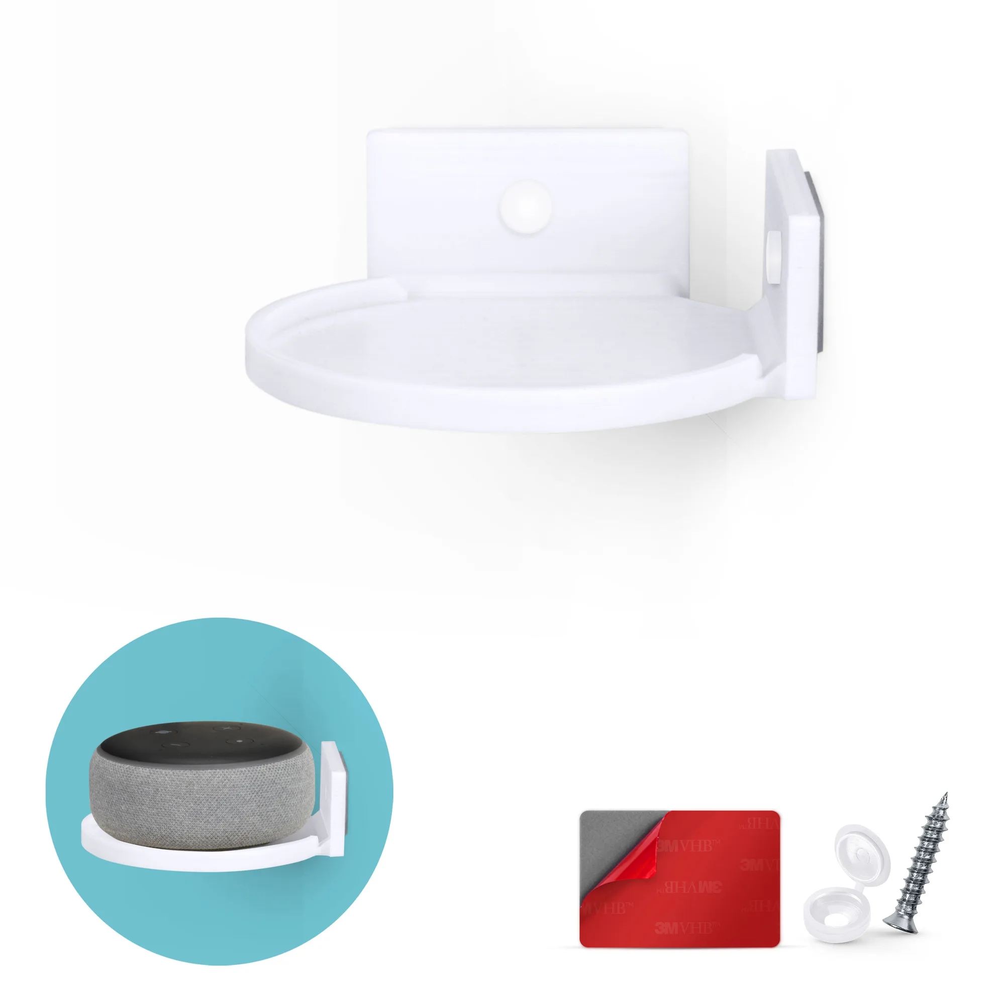 Floating Shelf for Cameras and Speakers: Adhesive vs Screw