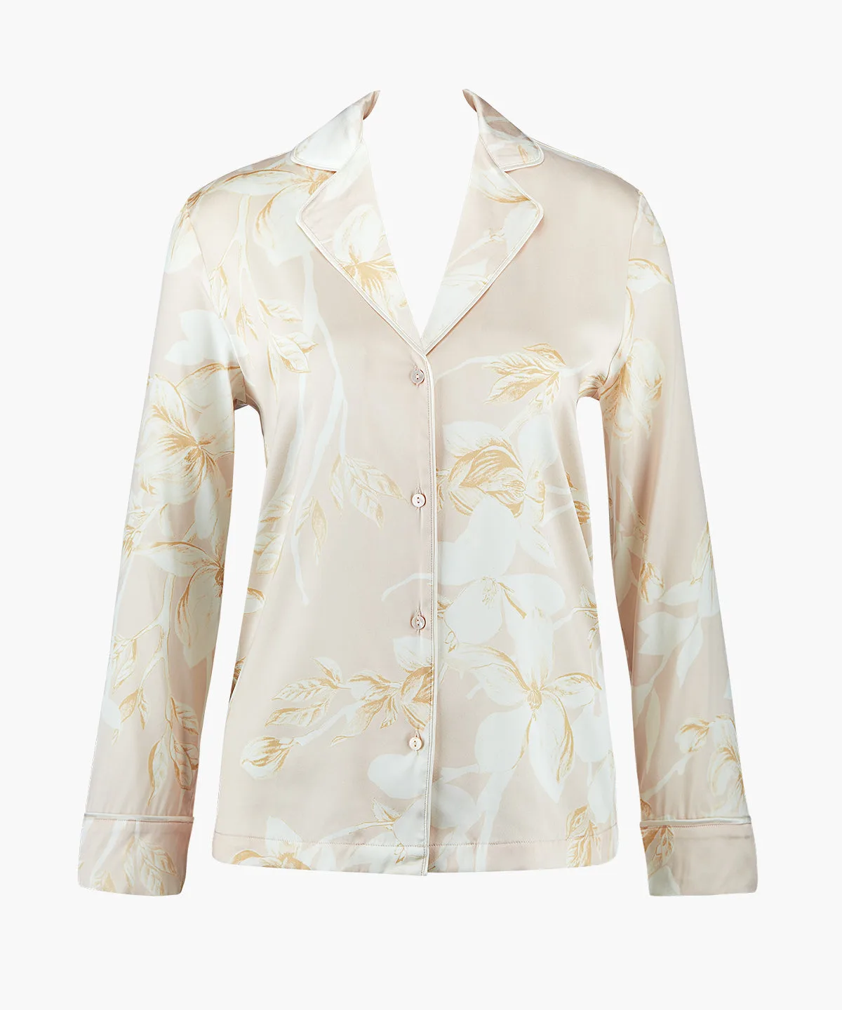 Silk by Night Blouse Amberlight