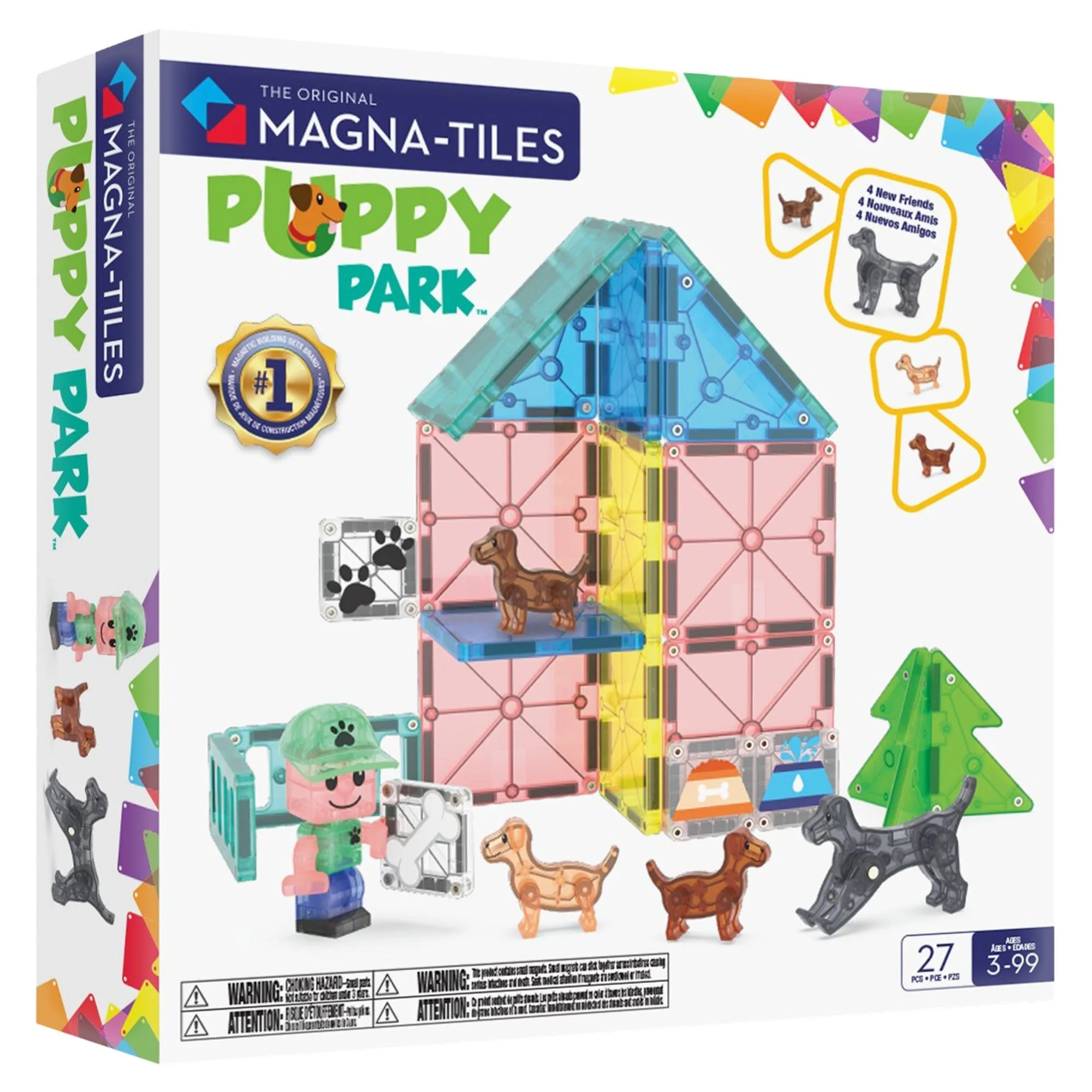 MAGNA-TILES Puppy Park vs Classic Magnetic Tiles