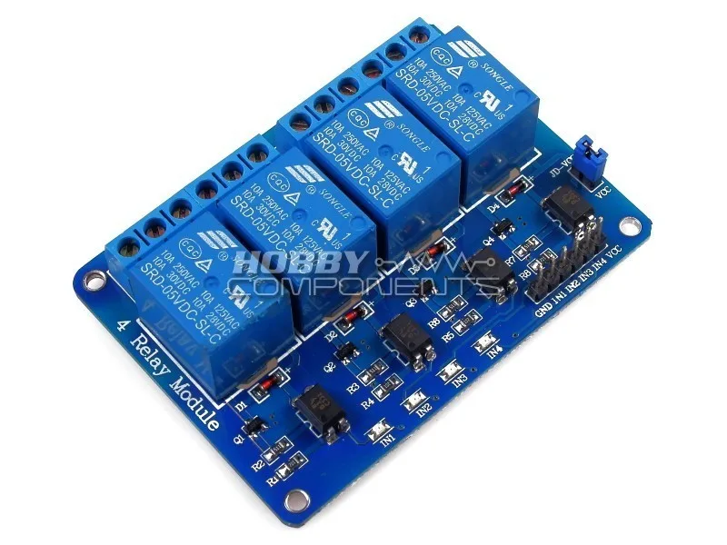4-Channel 5V Relay Module