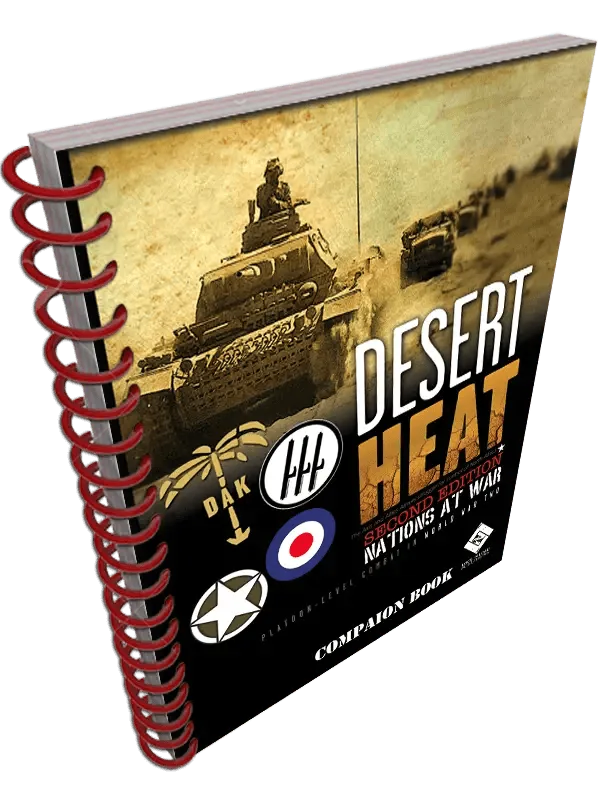Nations At War: Desert Heat 2nd Edition Companion