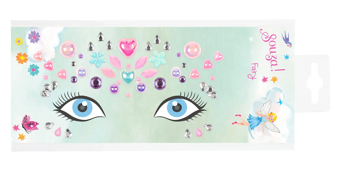 Fairy Face jewels (light pink)