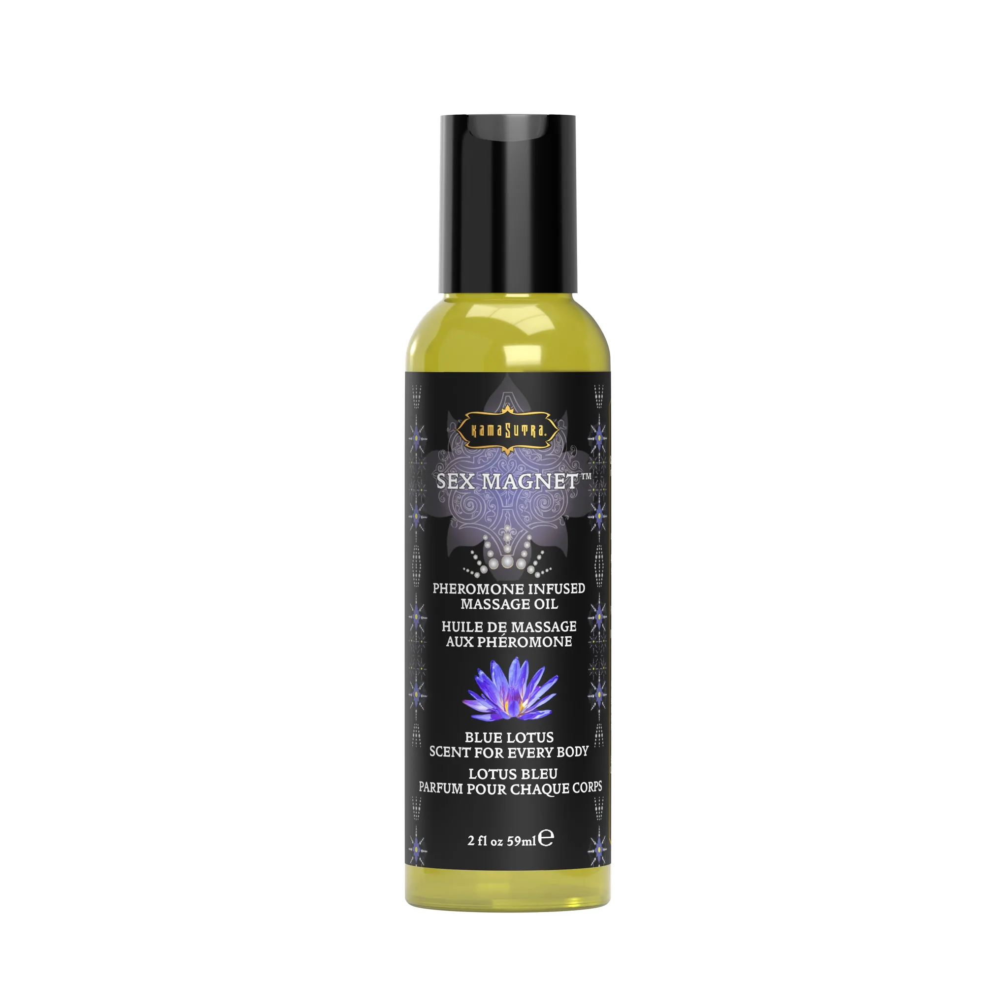 SEX MAGNETTM Blå Lotus feromon massageolie 2 fl oz