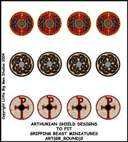 Using Flag Transfers for Medieval and Dark Age Shields