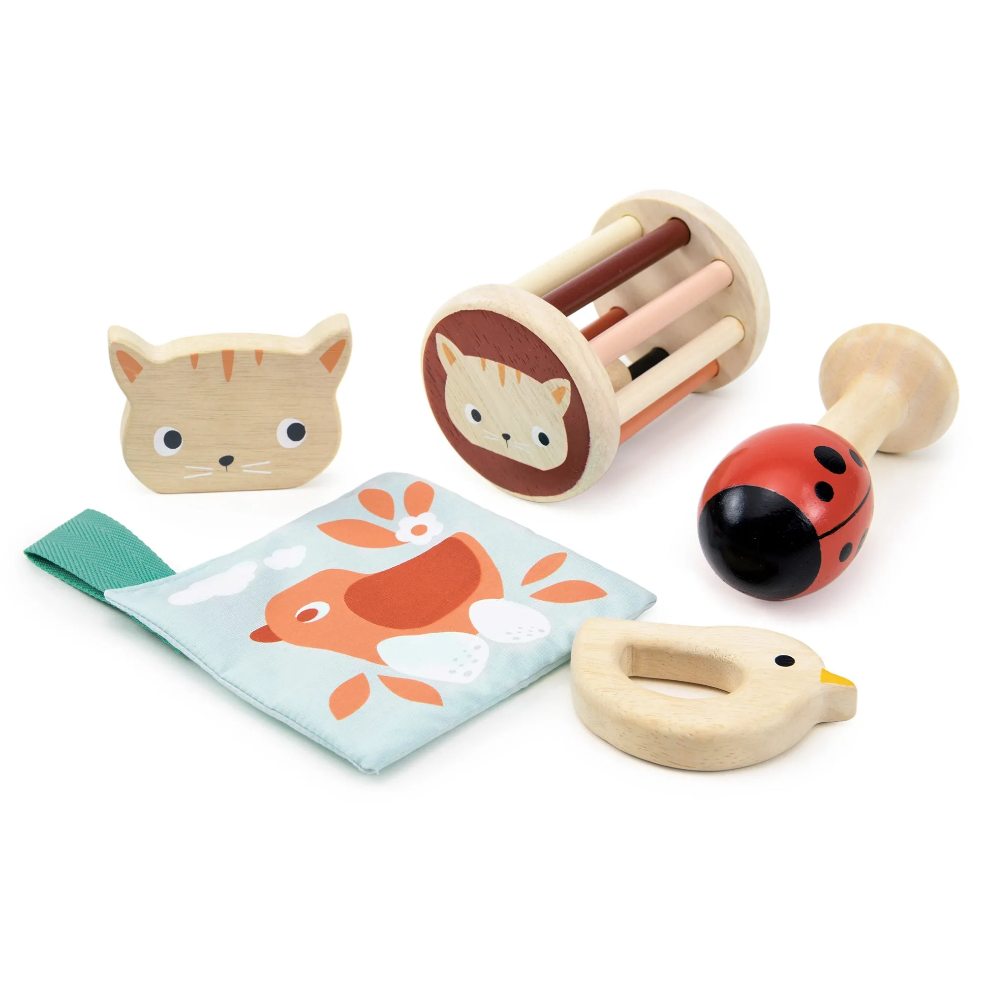 Wooden 6 Months Garden Playtime Set
