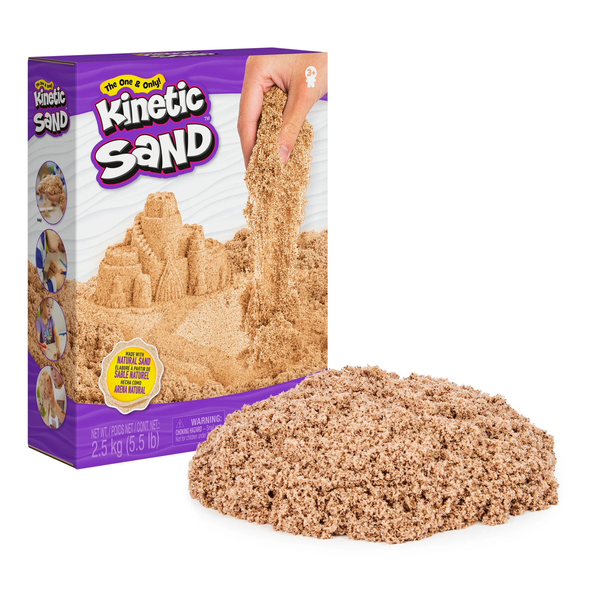 Kinetic Sand 5.5 lbs marrone: consigli per conservazione e gioco