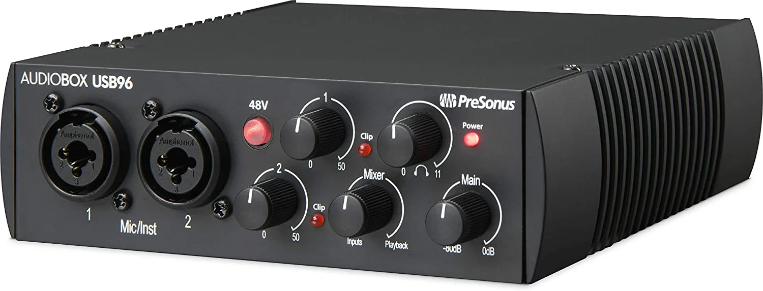 PreSonus AudioBox USB 96 أم Faderport: أي أداة استوديو؟