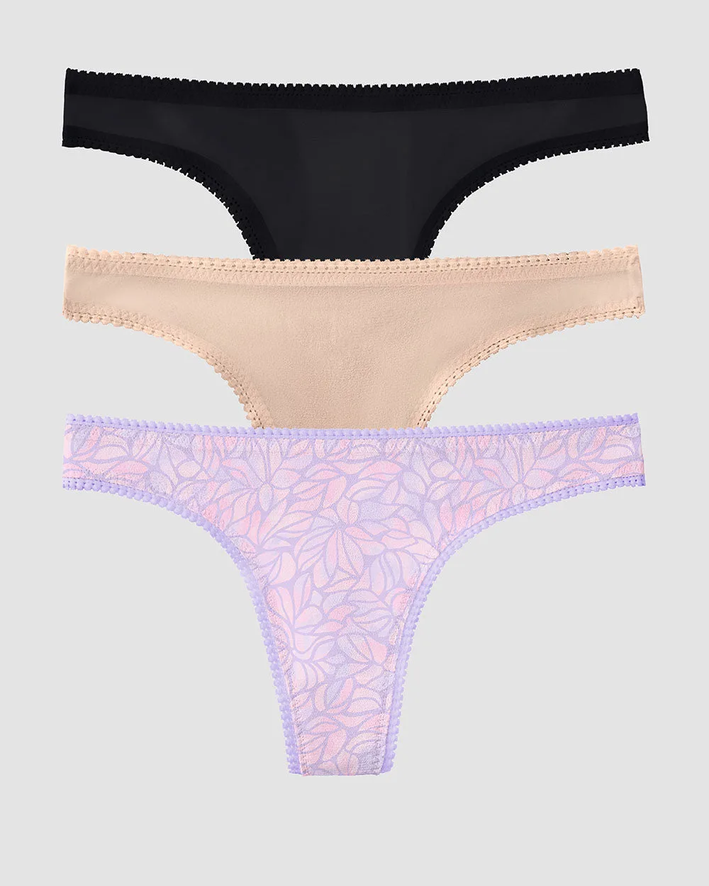 Pack de 3 Tangas Gossamer Mesh Hip: Preguntas frecuentes sobre talla y ajuste