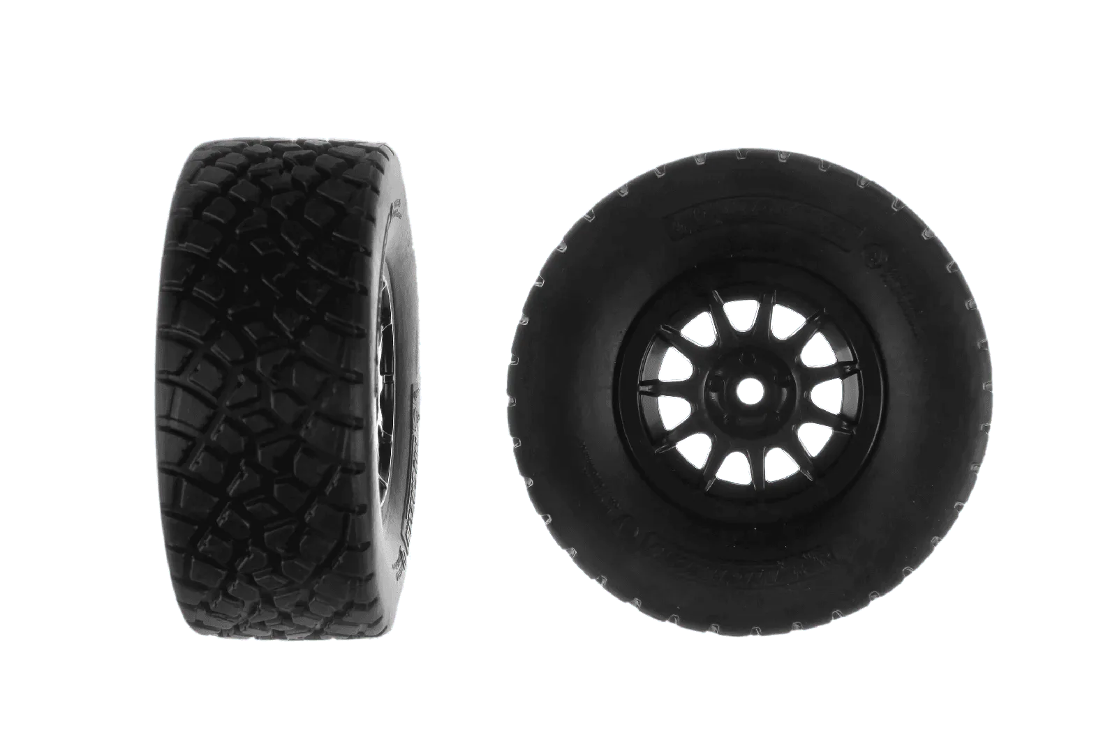 2 rear wheels with rims