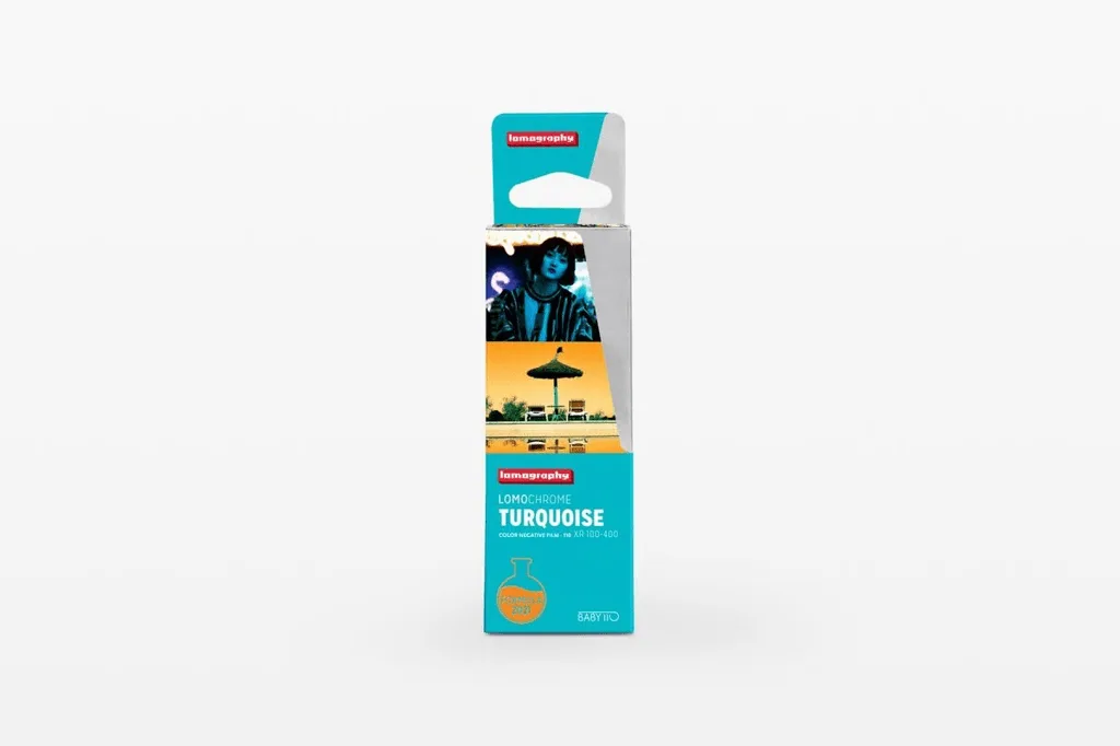 Lomography Lomochrome Turquoise XR 100-400 Film - 110