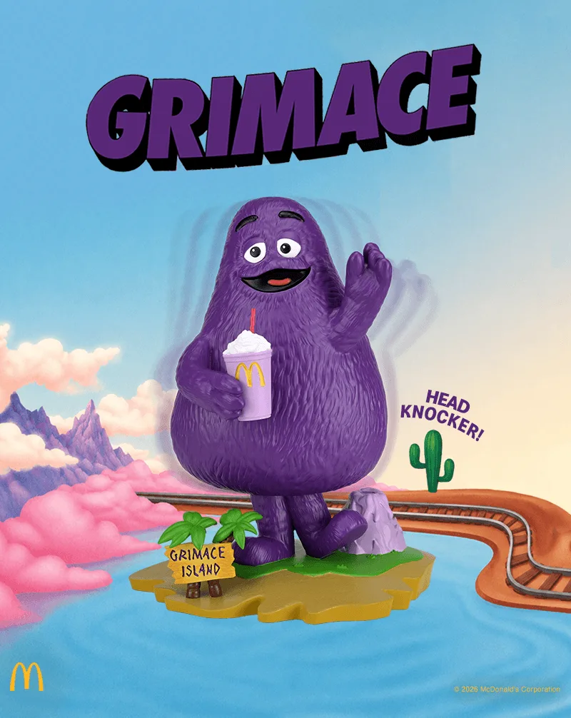 McDonald's - Grimace Head Knocker (PRE-ORDER)