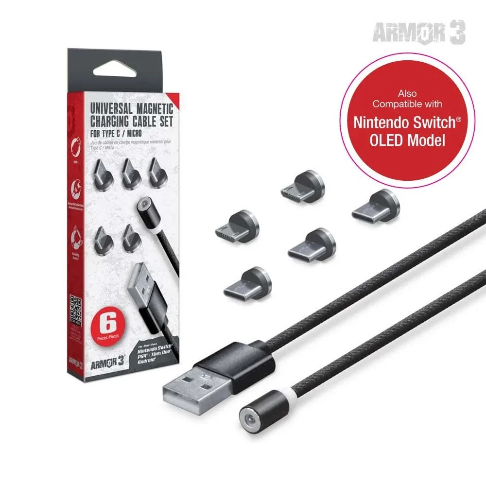 Magnetic USB C Charging Cable Set - Armor3