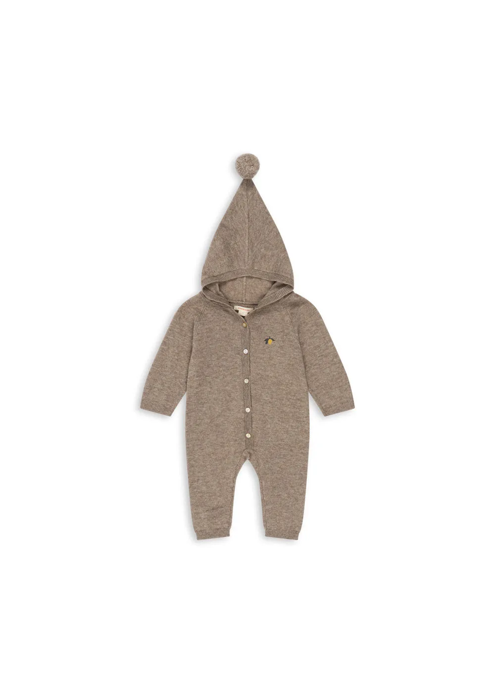 MATTOU KNIT ONESIE - light brown