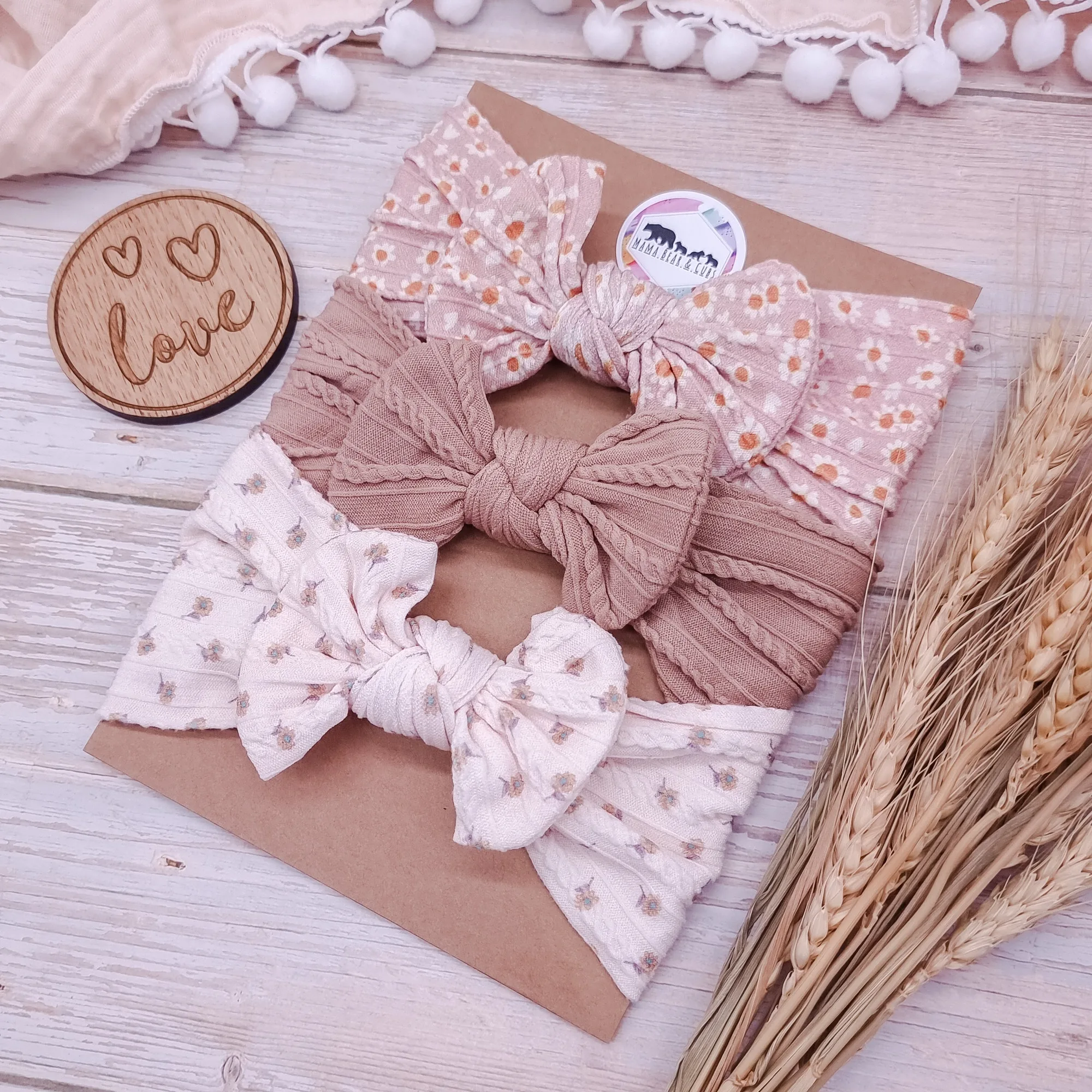 Organize a Neutral Mini Bow Bundle