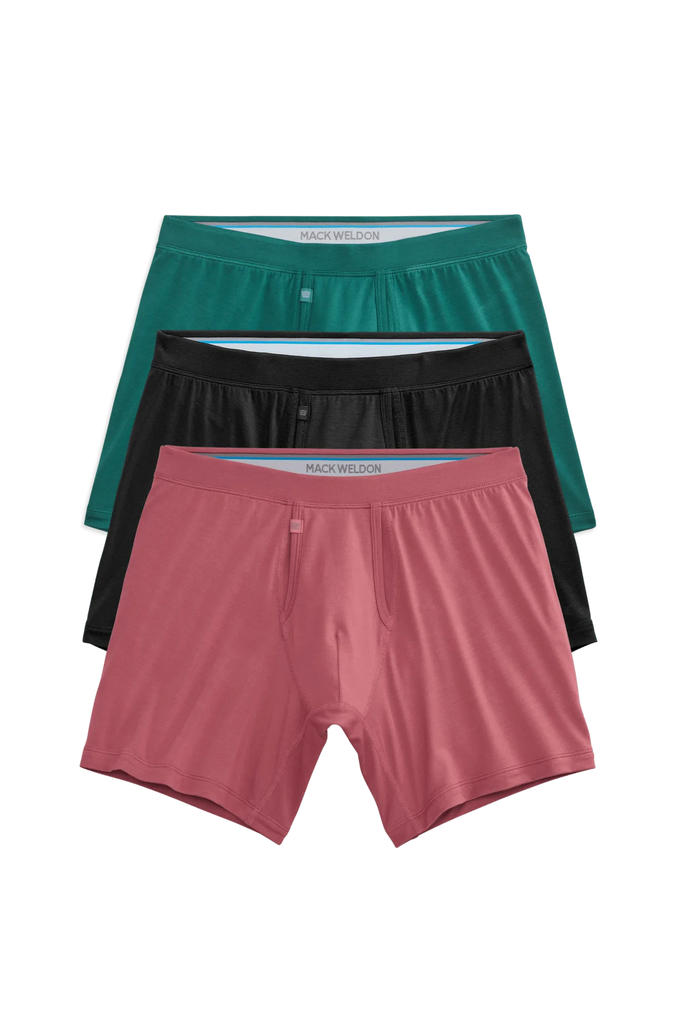 3-Pack SILVER HD Boxer Briefs Forest Floor