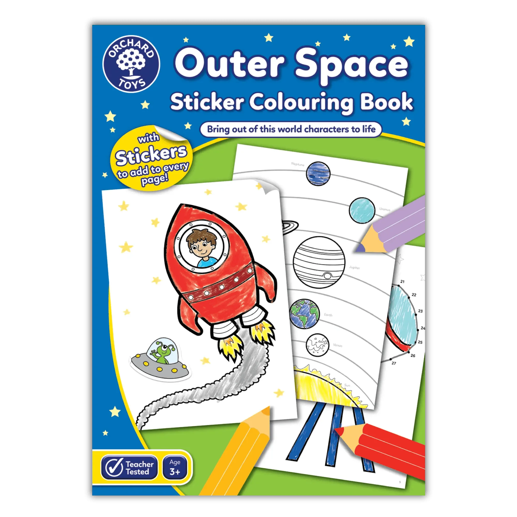 Libro para colorear del espacio exterior: actividades divertidas para niños