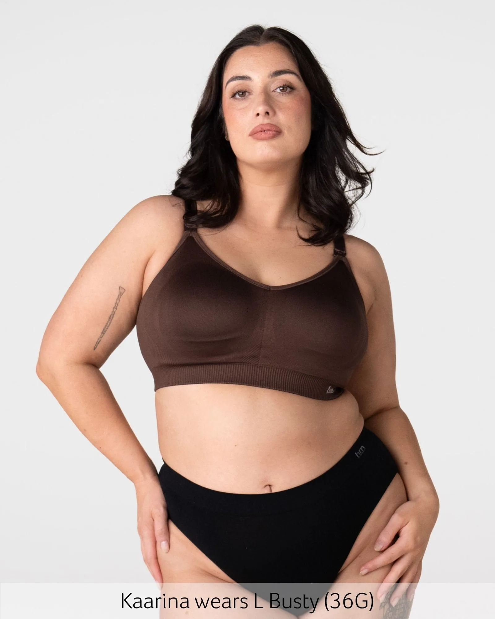 My Everyday FlexFit Nursing Bra - Chocolate Busty