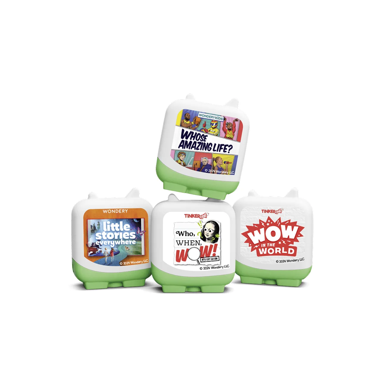 Wondery Kids Pocket Tonies - 4 Pack