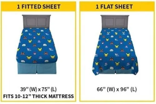 Pokemon Twin Sheet Set: Was Sie vor dem Kauf wissen sollten