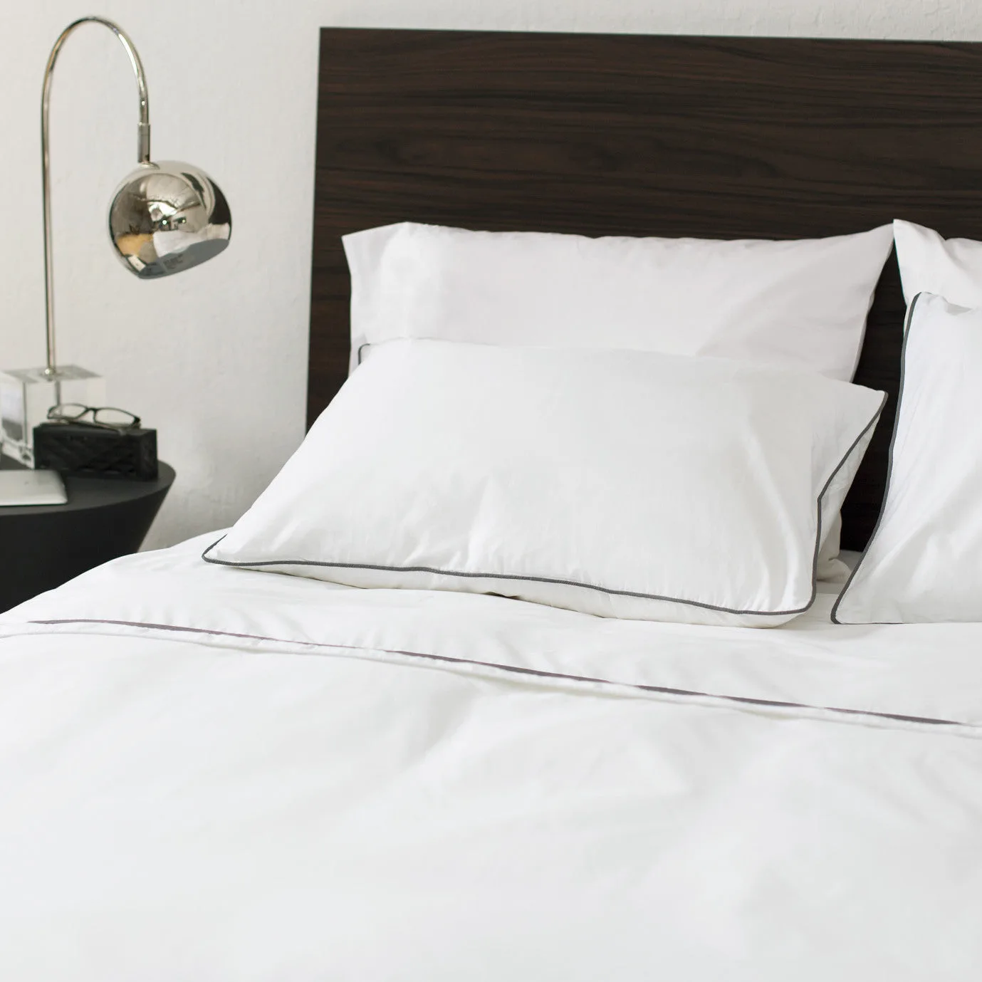 Soft White Hayes Euro Sham