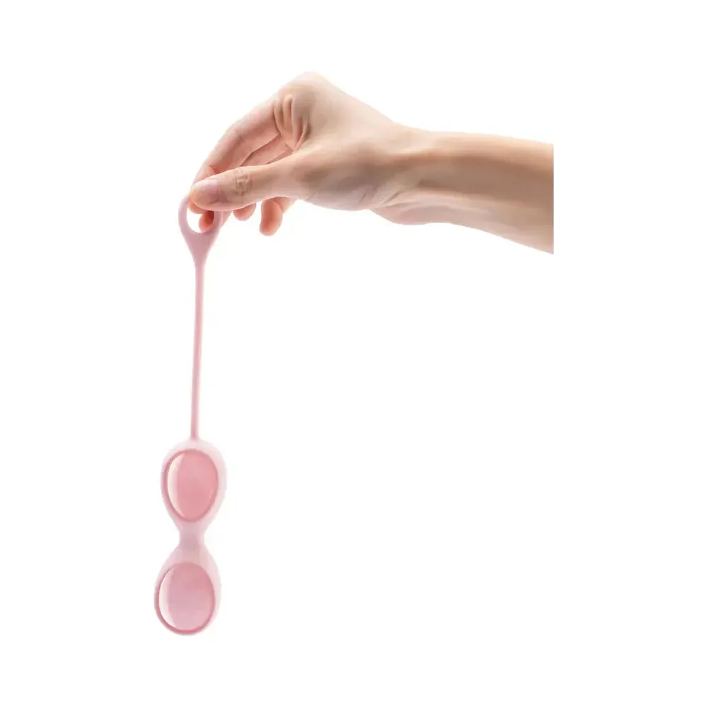Le Wand Crystal Yoni Eggs - Rose Quartz