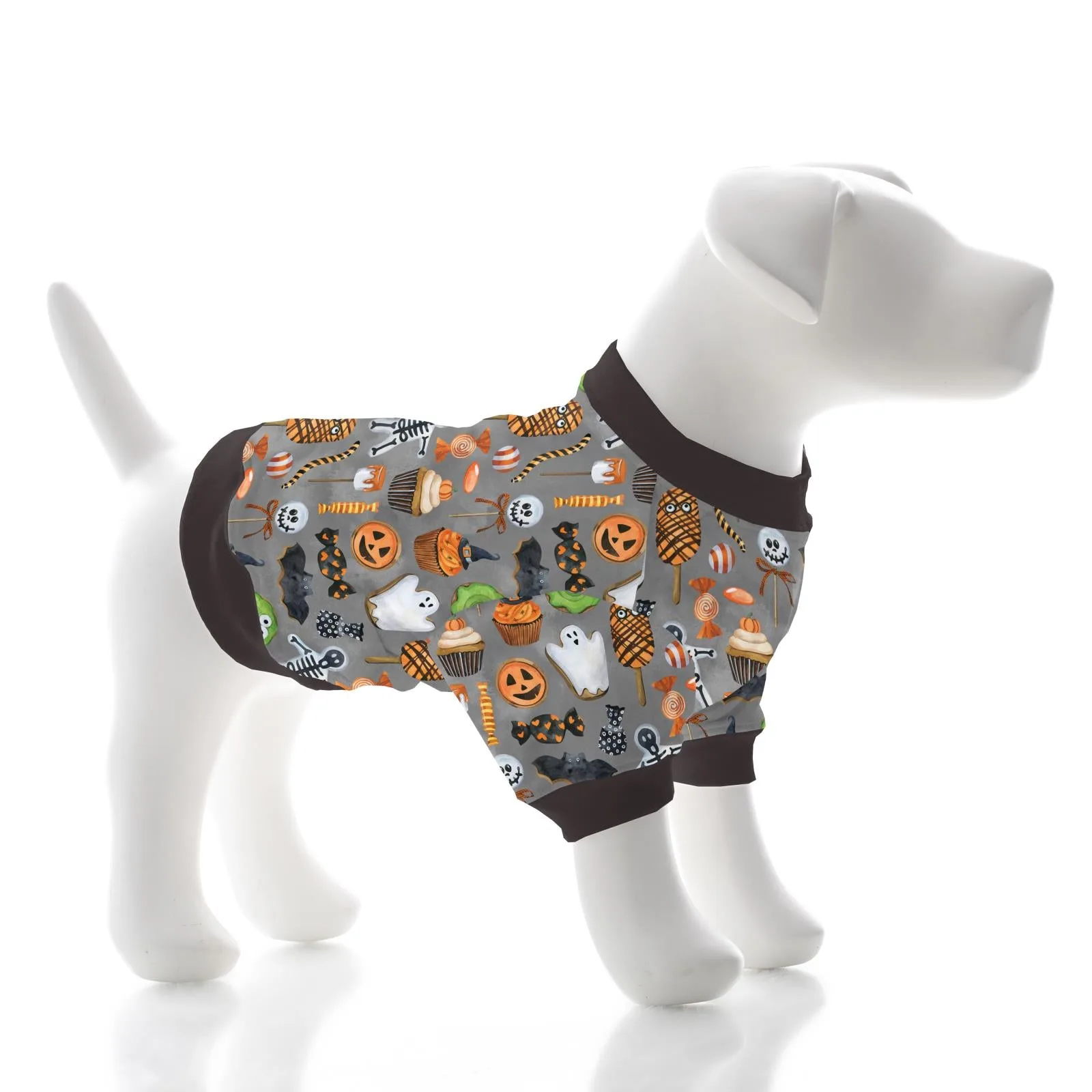 Print Dog Jammies in Halloween Treats