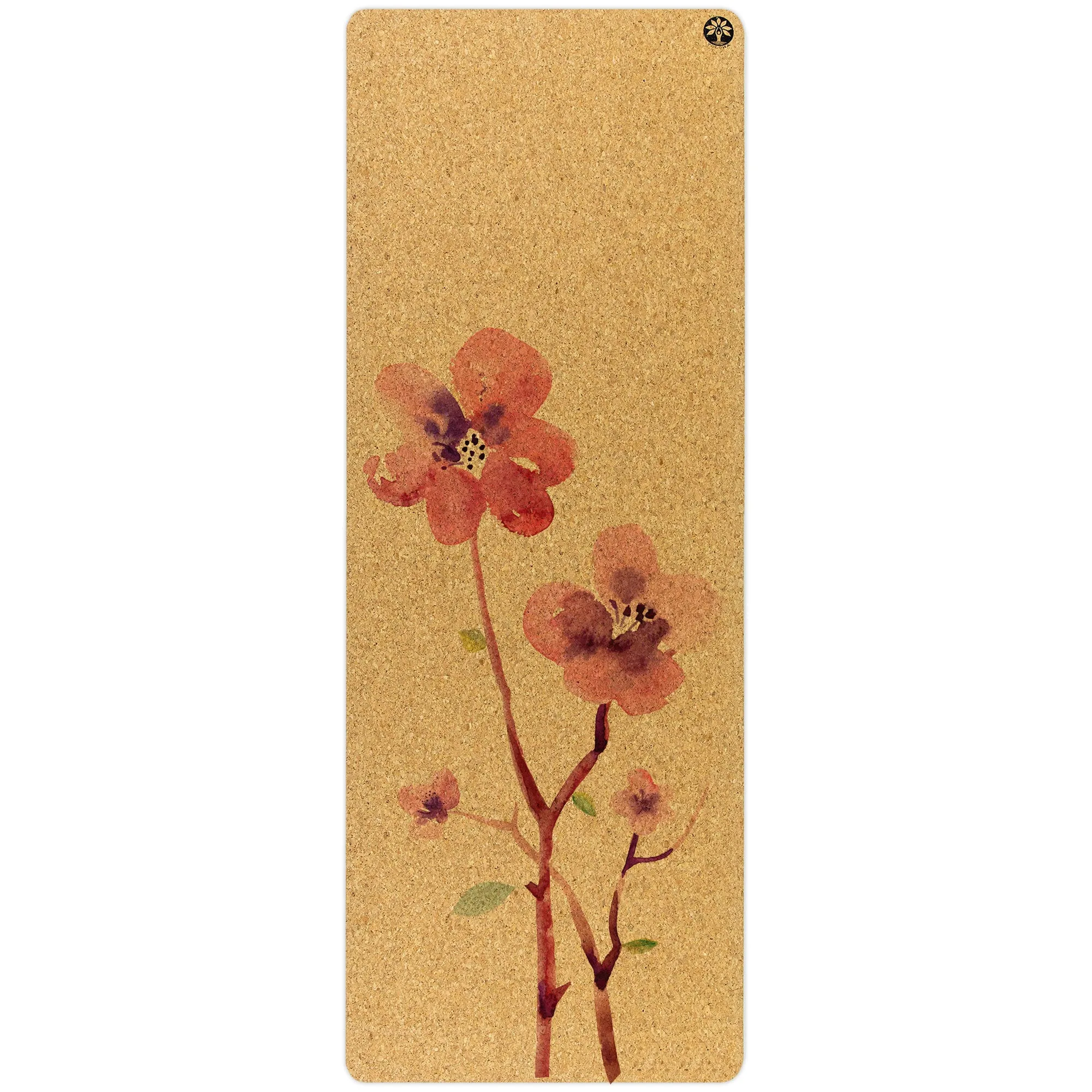Tapis de yoga en liège Blossom Original