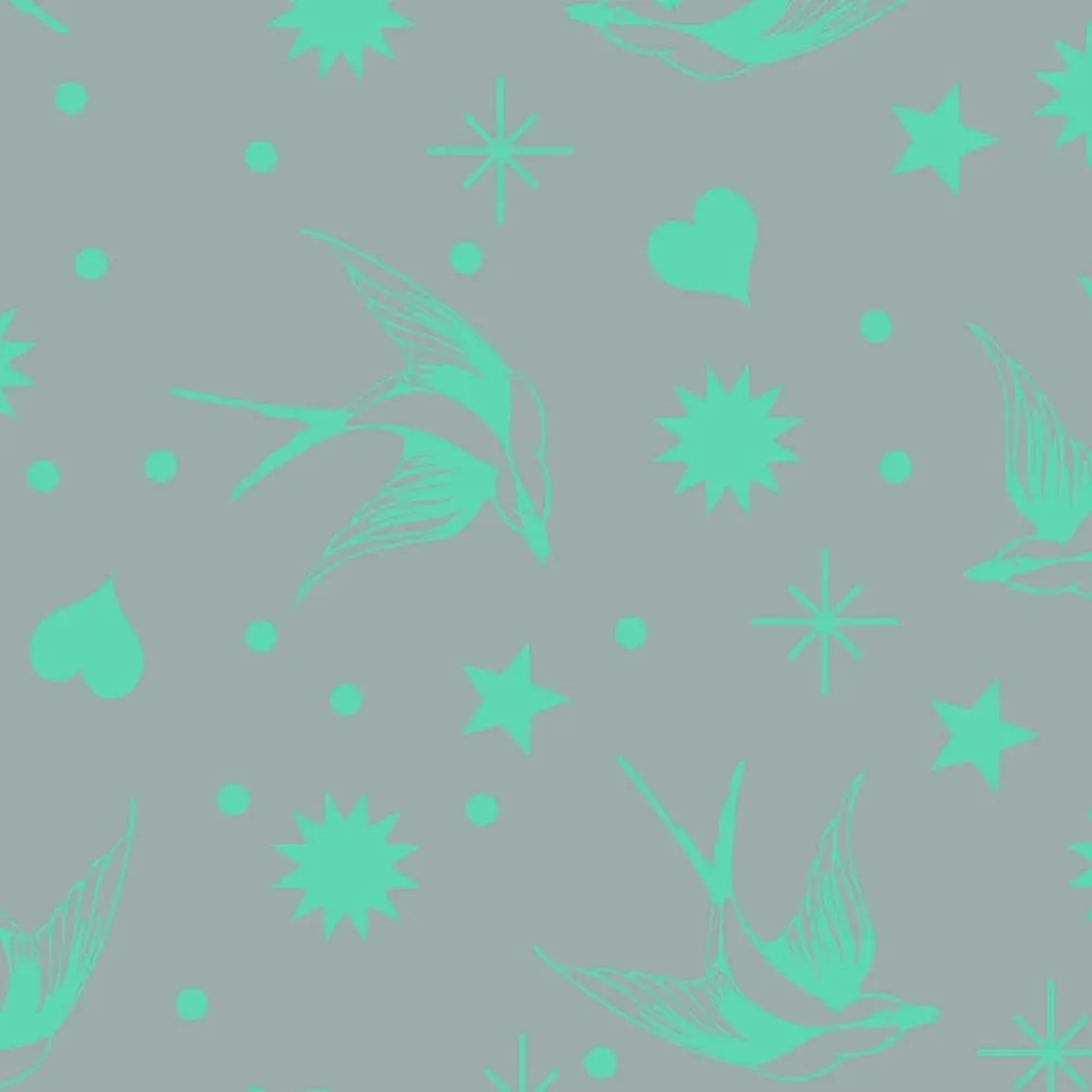 Tula Pink Neon True Colors Fairy Flakes - Spirit 1/2 yd
