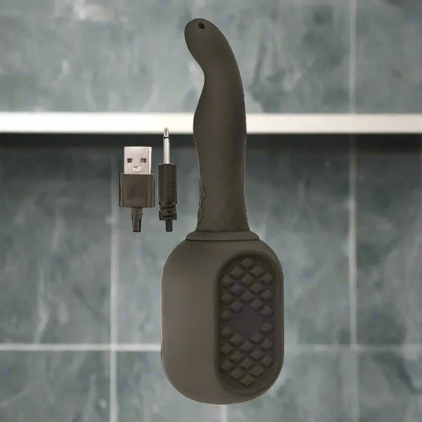 Vibrating Douche Black