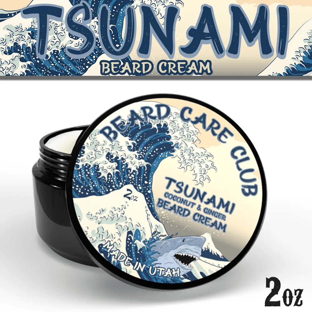 Crema para barba Tsunami