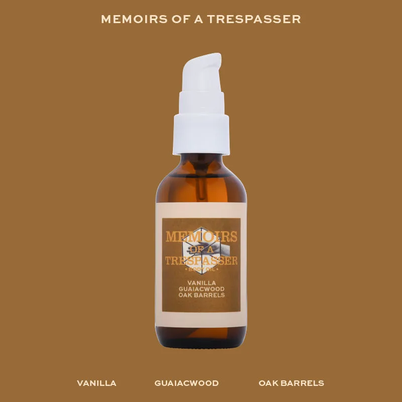 MEMOIRS OF A TRESPASSER - BODY OIL