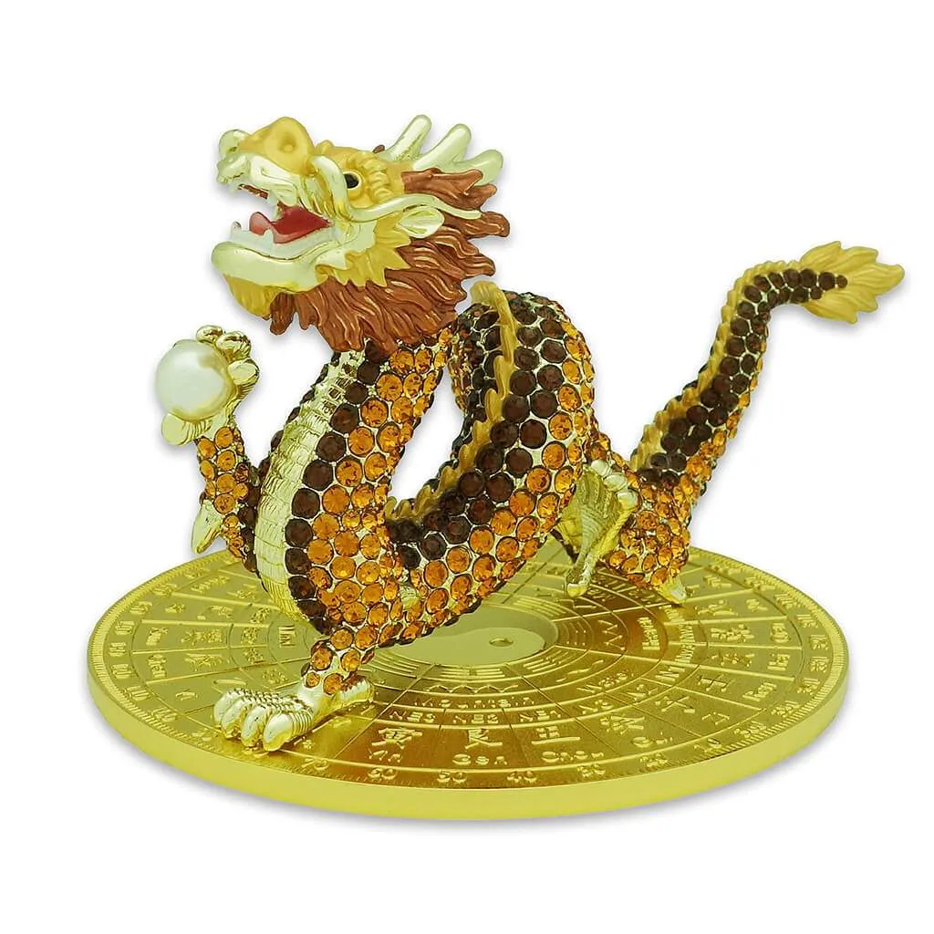 Bejewelled Five Clawed Dragon for Wealth, Power & Protection | FENG SHUI BESTBUY