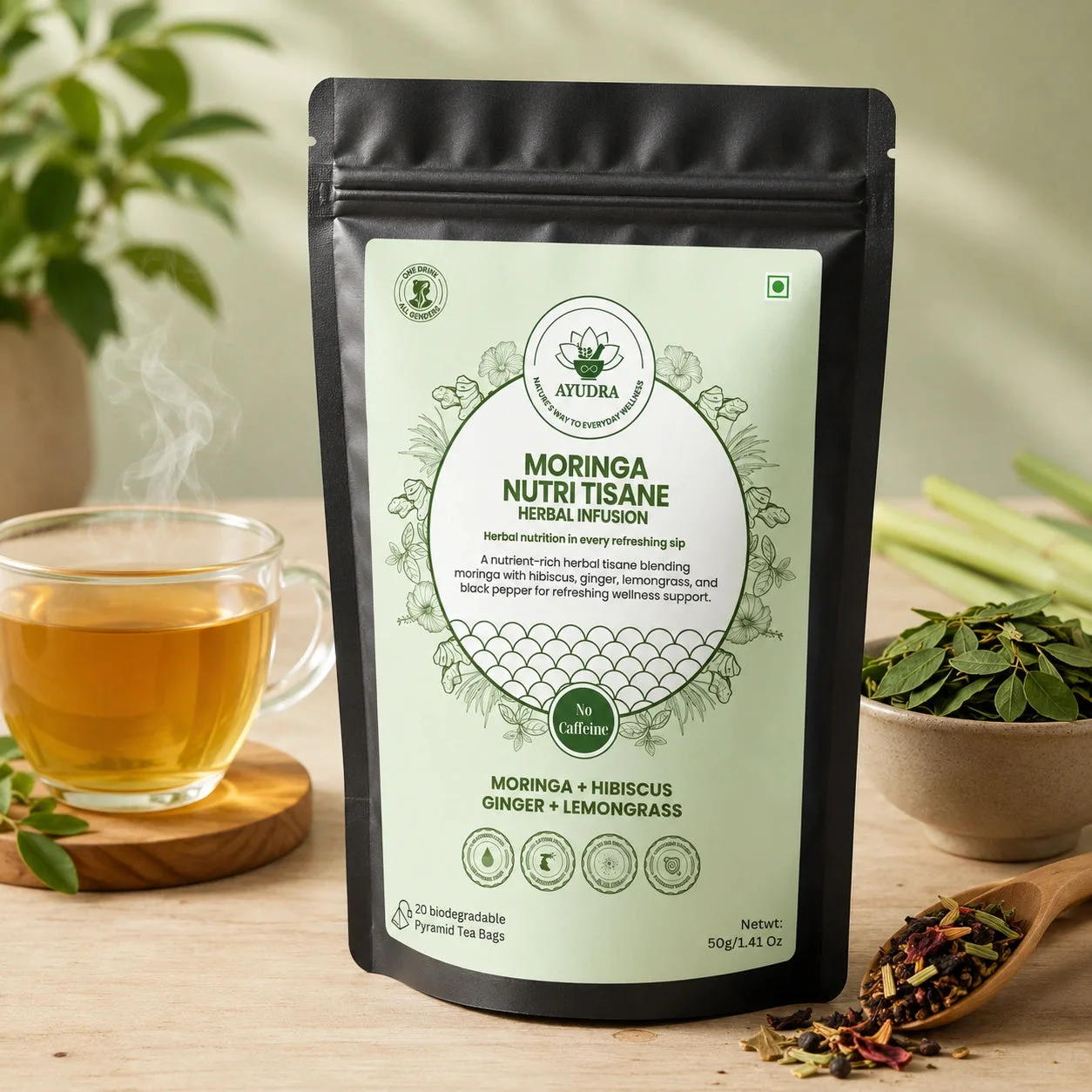 Moringa Nutrition Tisane: A Daily Wellness Boost