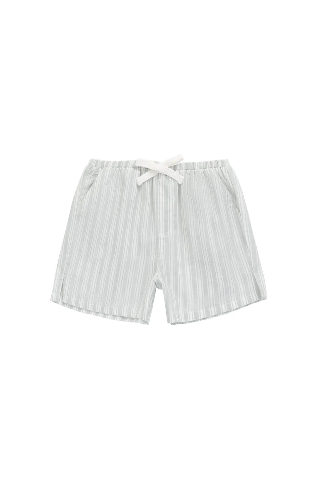 Organic Cotton Silas Short - Variegated Stripe Shoreline