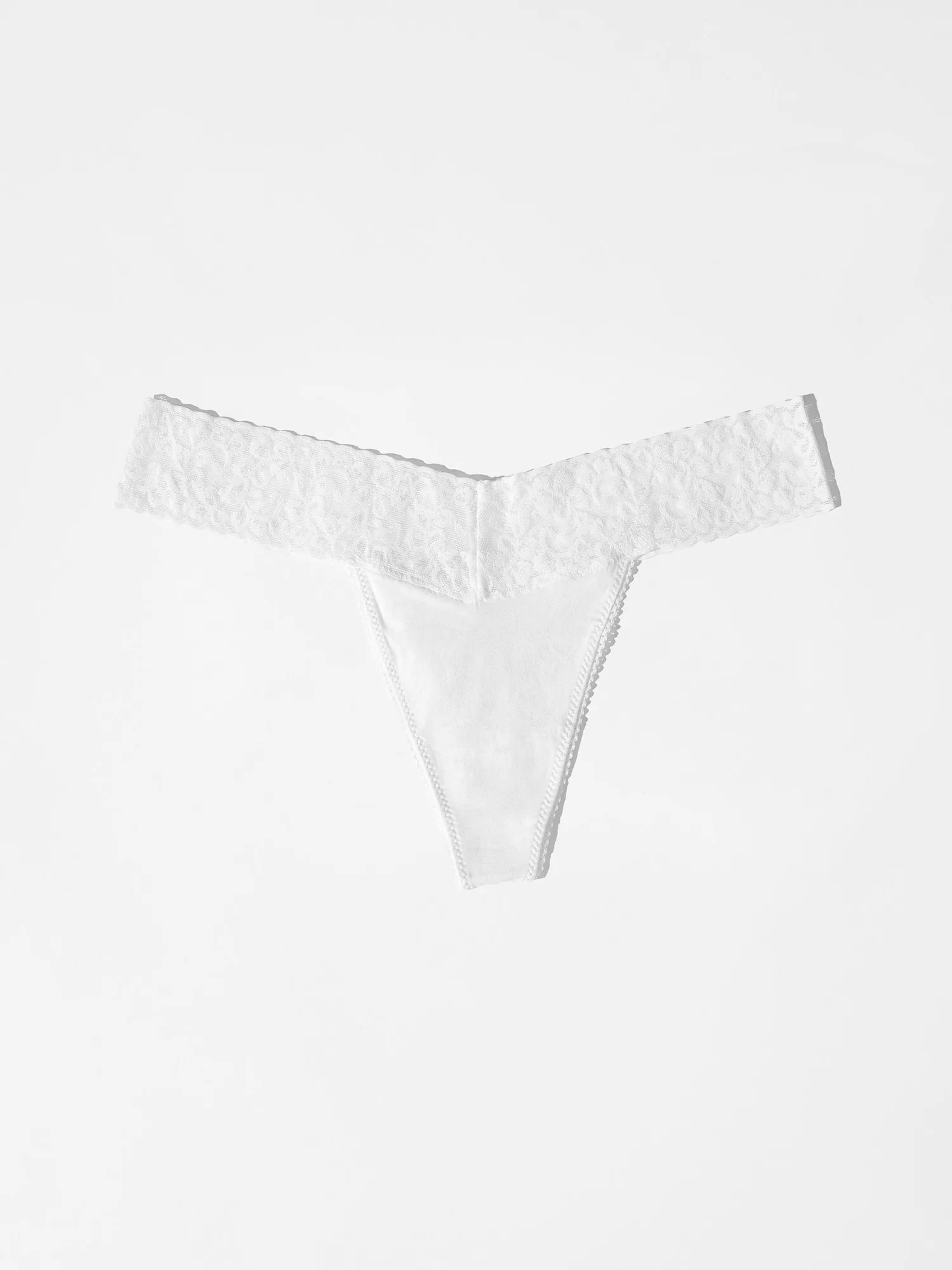 Modal Thong - Coconut White