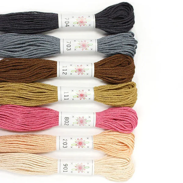 PORTRAIT - Sublime Embroidery Floss Palette