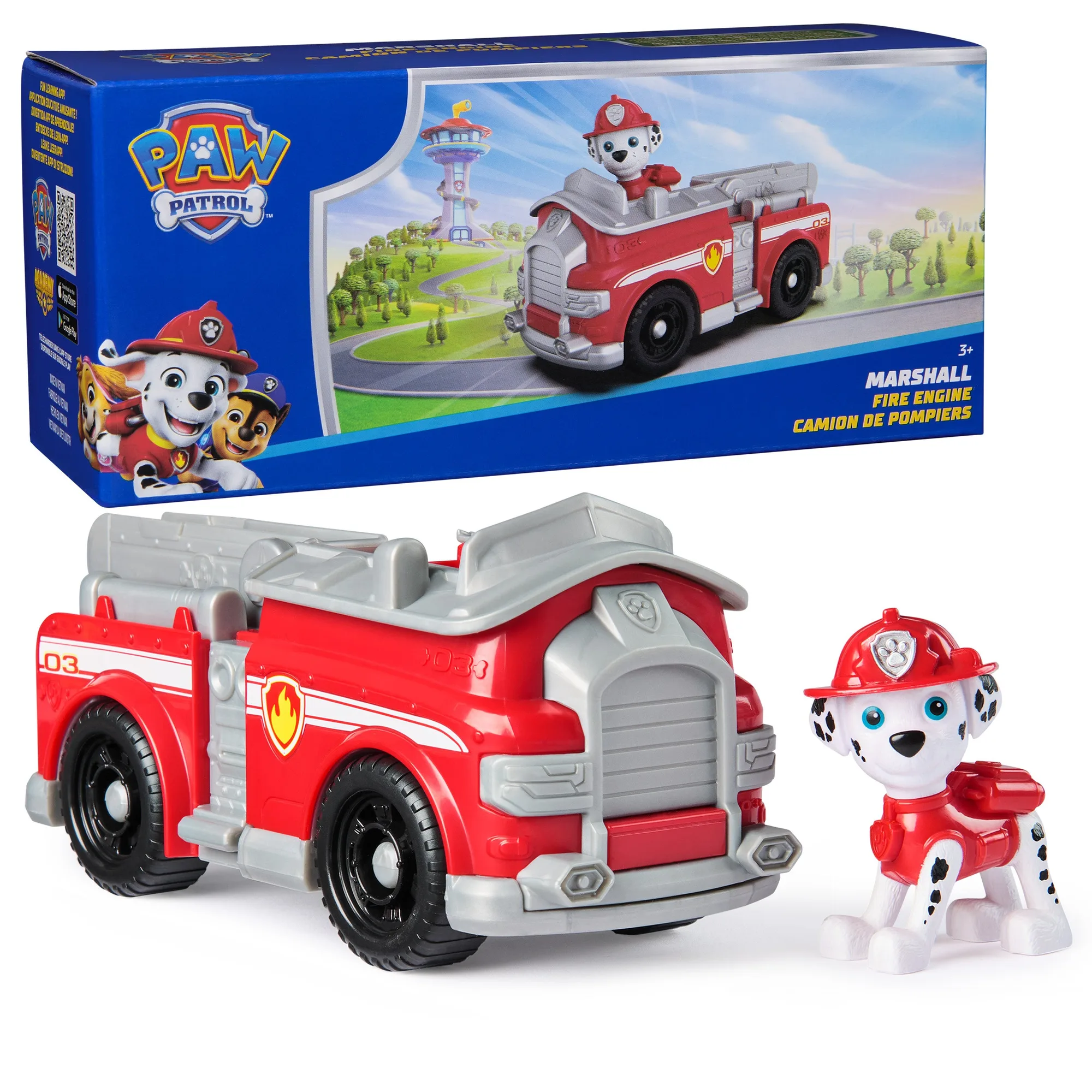 Camion de Pompiers de Marshall PAW Patrol : Idées de Jeu pour Enfants