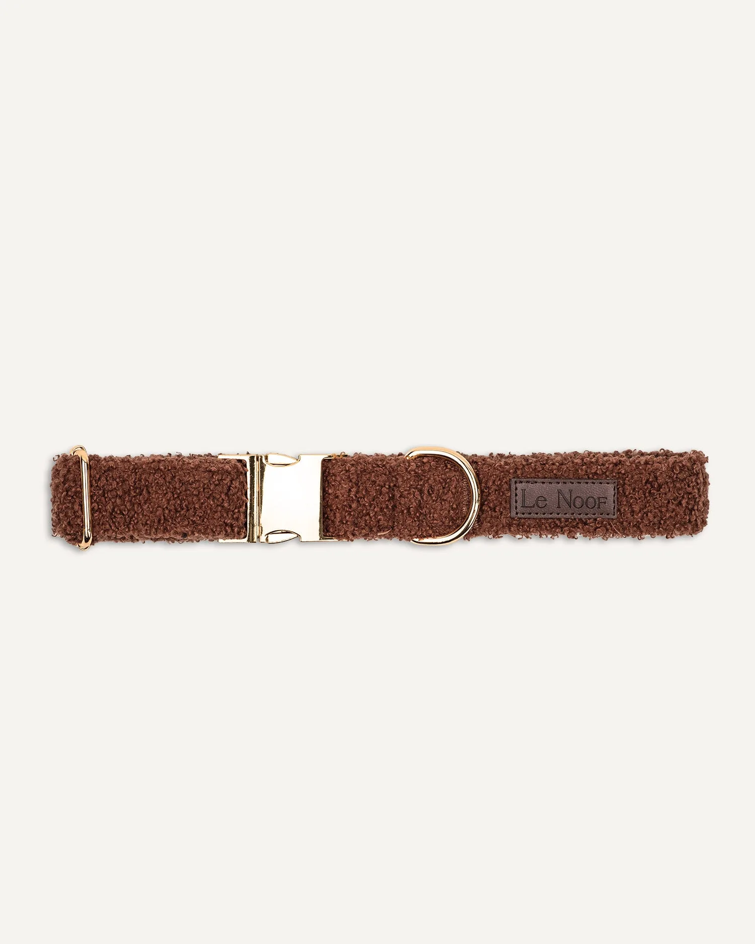 Brown Teddy Dog Collar