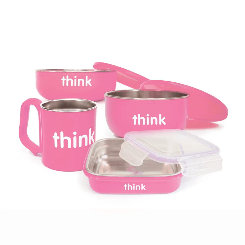 The Complete BPA Free Feeding Set - Pink