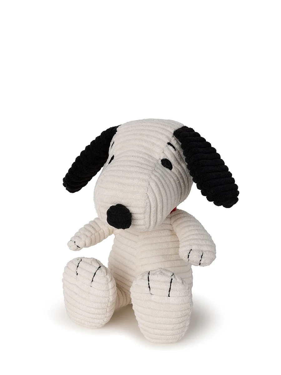 Snoopy ECO Velluto a coste - 19 cm - 7,5 | Crema