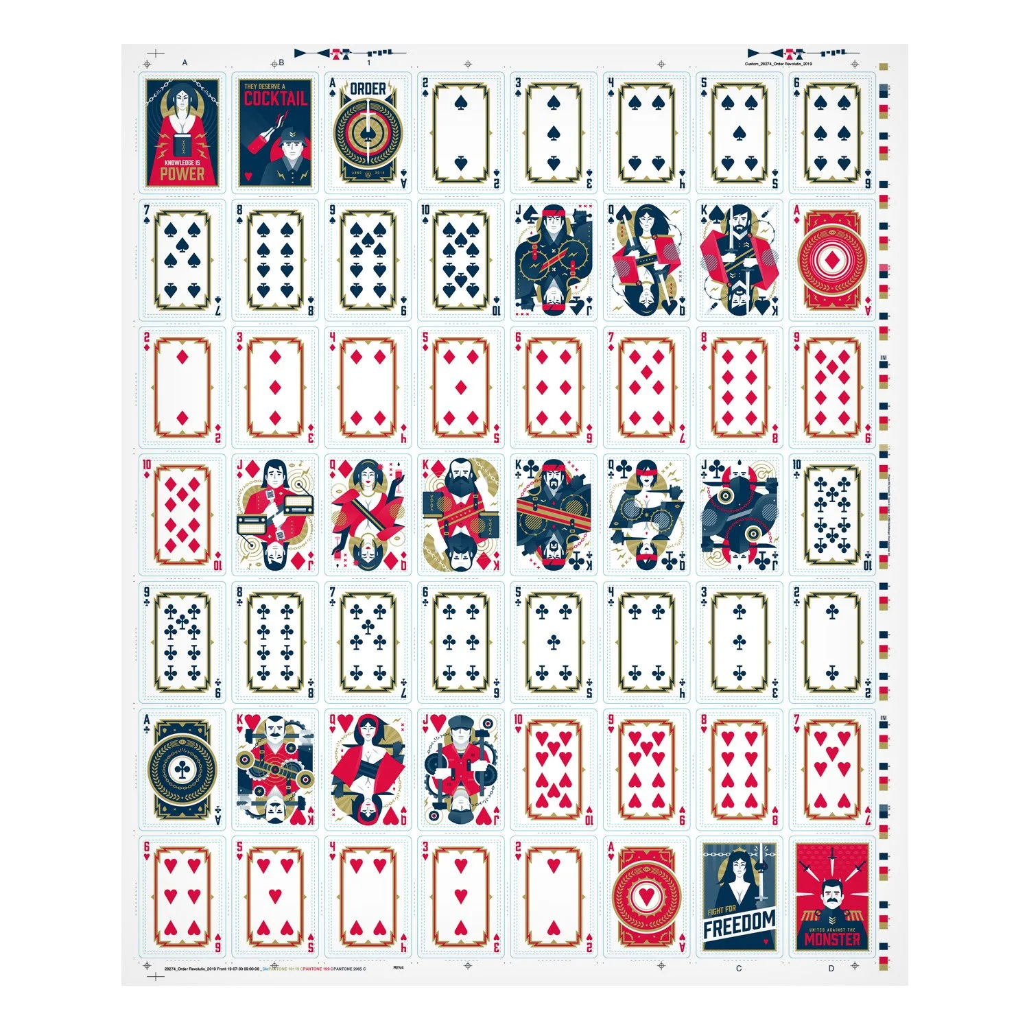 Revolutio Uncut sheet