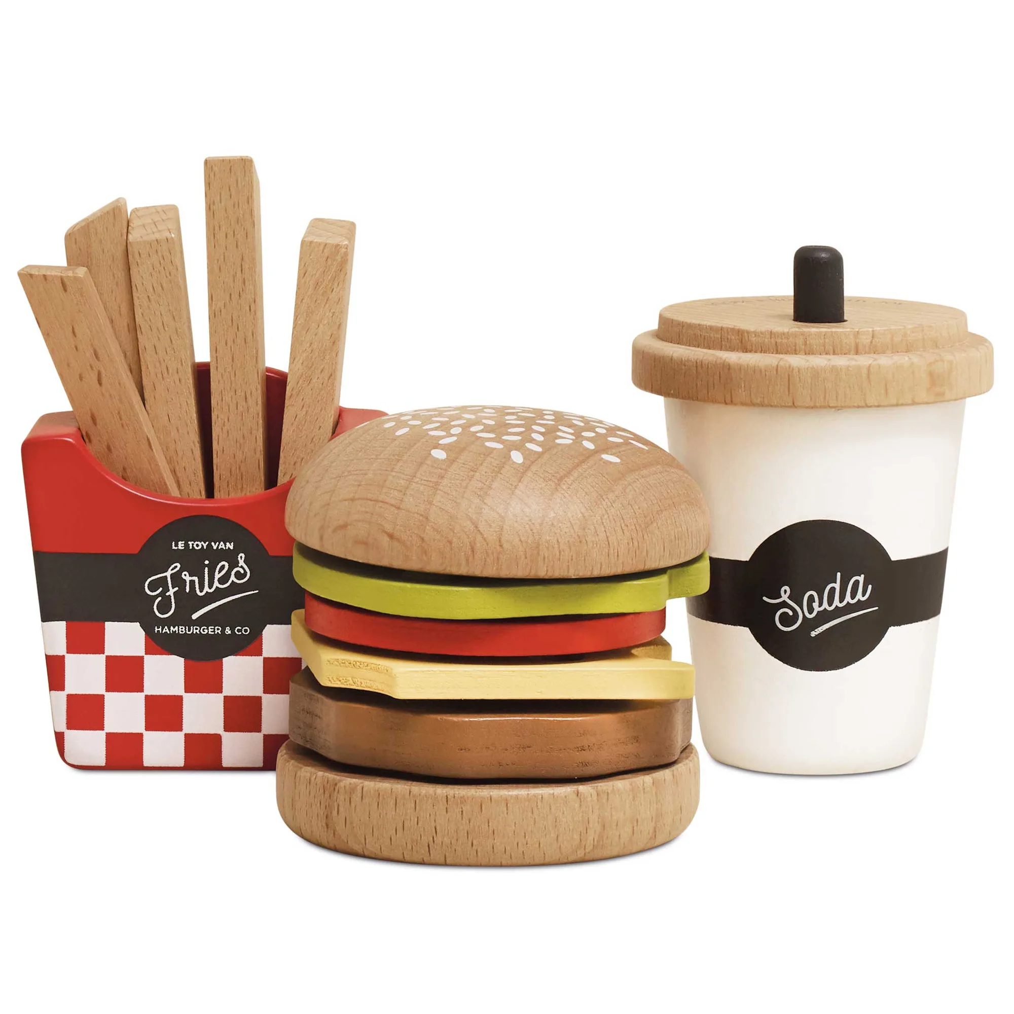 Gourmet hamburgerset