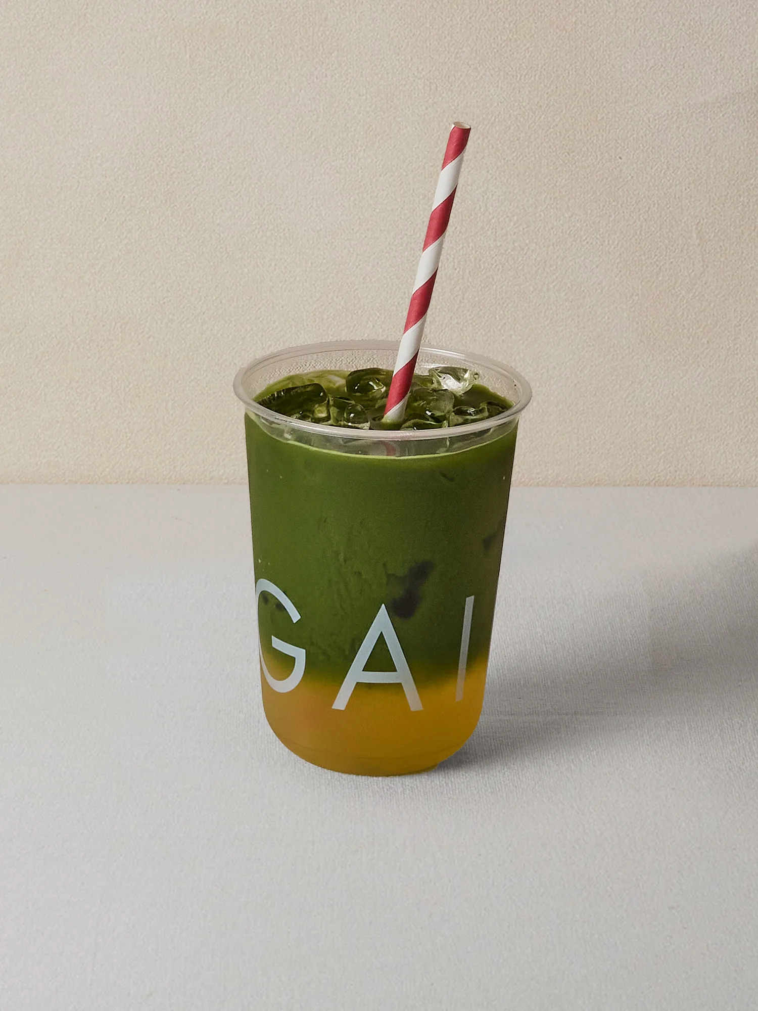 Apple & Cinnamon Iced Matcha