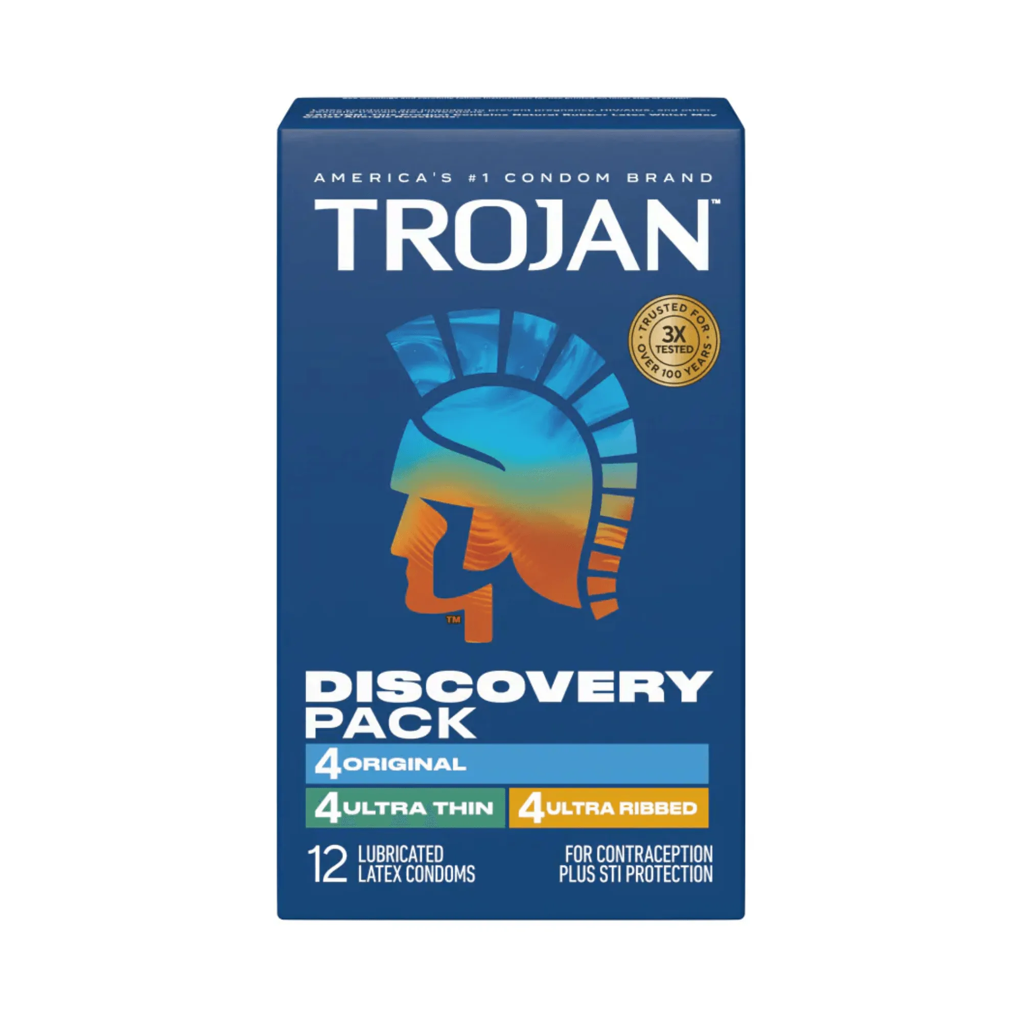 Trojan Assorted Condoms Discovery Pack